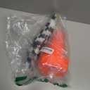 Mini Traffic ConesWith Hole on Topwith Racing Checkered Flags, Sports Safety Cones for Soccer Cones and Basketball Practice Equipment - Mini Orange Cones for Soccer Practice and Small Driving Practice Cones.Race Car Birthday Party Supplies, Kids Gift. (8PCS Cones) (24PCS)