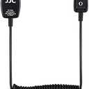 Flash TTL Cord JJC Off-Camera Flash Hot Shoe Cord for Nikon Z5 Z6 Z6II Z7 Z7II D6 D5 D780 D850 D810 D750 D500 D7500 D7200 D5600 D5500 D5300 D3500 D3400 Replaces Nikon SC-28 Cord -1.3m