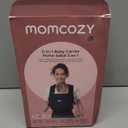 Momcozy Baby Carrier - Ergonomic, Cozy and Lightweight Carrier for 7-45lbs, Effortless to Put On, Ideal for Hands-Free Parenting, Enhanced Lumbar Support, Purehug for Infant to Toddler, Grey