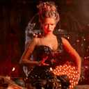 50 PCS Iridescent Ornaments Balls,2.36 Inch Clear Christmas Rainbow Ball,Plastic Hanging Bubble Ornaments Balls for Christmas Tree,Party,Home Decor