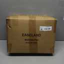 EASELAND King Size Mattress Pad Pillow Top Mattress Cover Quilted Fitted Mattress Protector Cotton 8-21" Deep Pocket Cooling Topper (78x80 Inches, White)