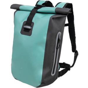 Waterproof Dry Bag Roll up Top Backpack 20 L Multifunctional Wear Resistant Waterproof Storage Bag for Beach Sailing (Green)