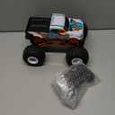 Remote Control Car, 1:16 RC Monster Truck, 2.4GHz 20 Km/h Fast All Terrain Off Road RC Cars for Boys Girls Ages 4-7 8-12, Cool Christmas Birthday Gift Toy for Kids and Adults (Orange)