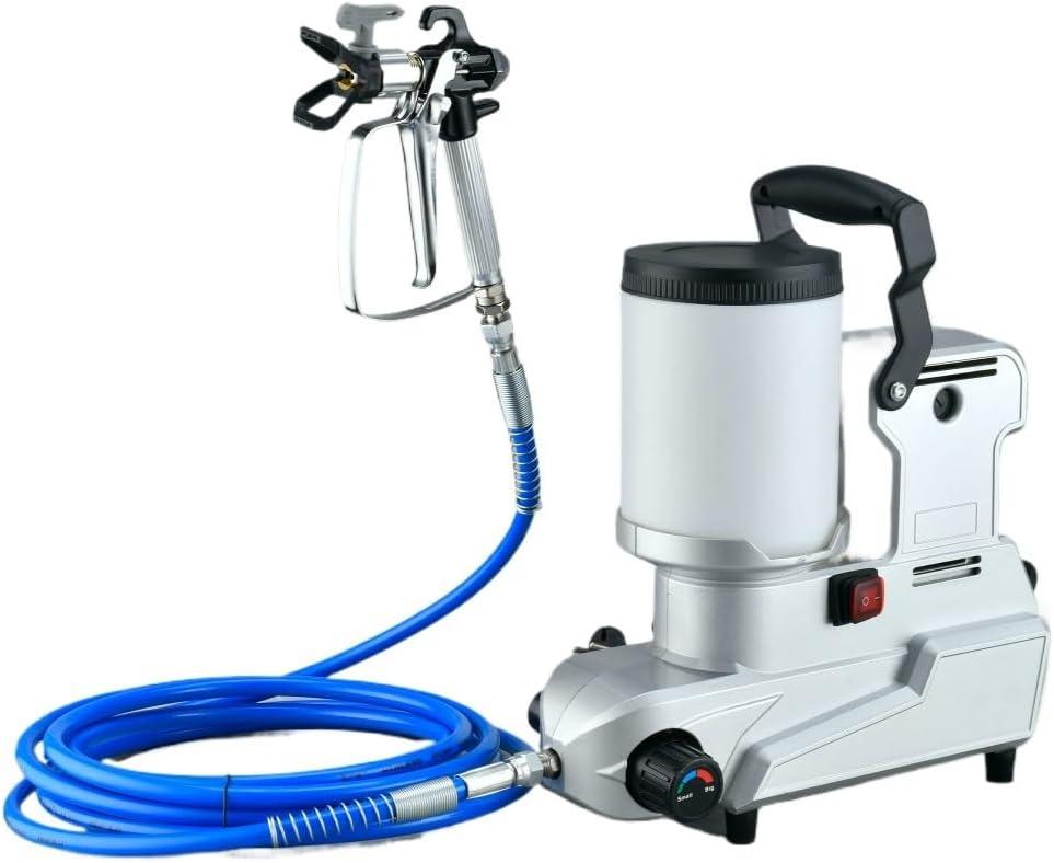 1600W High-Pressure Airless Paint Sprayer,Airless Paint Emulsion Sprayer,Water-Based Latex Paints Airless Sprayer w/ 16.4ft Hose for Spraying Operations Indoor/Outdoor Fire Prevention,120MPa 110V