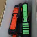 ArmoGear Set of 4 Laser Tag Guns with Vests - Laser Tag Set for Kids and Adults - Toy Guns with 150 ft Range, Night Vision, Invisibility Mode - Battery Operated - Multiplayer Outdoor Game for Ages 8+