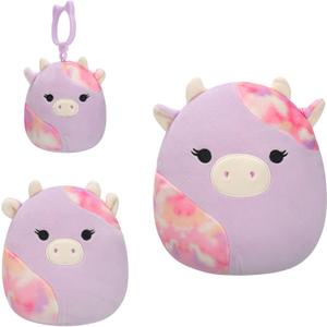 Squishmallows Original Suri Sunset Cow 3-Pack (3.5in, 5in, 8in)  Official Jazwares Plush