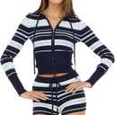 Forever 21 Women's Zip-up Sweater & Shorts Set, M