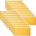 MayBee 20 Pack Honey Bee Frames with 100% Beeswax Coated Food Grade Foundation Sheets, Complete Unassembled Deep Beehive Frames and Foundations