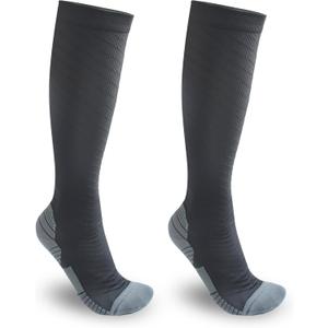 Begrily Compression Socks for Men & Women 20-30mmHg Circulation Knee High Sock for Running Cycling Athletic Training