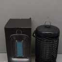 Exterminador de insectos, exterminador de insectos para exteriores e interiores con luz LED, exterminador elctrico de mosquitos, matamoscas impermeable, matamoscas para exteriores, patio,