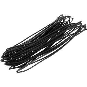 uxcell 20 Meter Inner Diameter 0.8mm Heat Shrink Tubing Shrinkable Tube Black