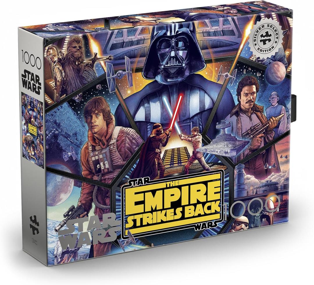 Buffalo Games  Star Wars an Empire Saga - 1000 Piece Jigsaw Puzzle - Colorful Puzzle for Adults  Precision-Cut Pieces, Beautiful Artwork