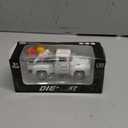 Easter Decorations - Mini Farmhouse Vintage Metal Truck with Easter Eggs & Bunny, White Spring Farm-Style Pickup Decor for Table Tiered Tray Home Kitchen Office Keepsake Gifts