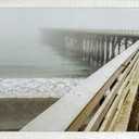 Crystal Art Gallery San Simeon Warf Framed Decor, 25 x 17 in 