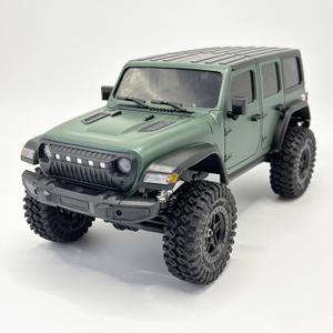 1/18 RC Crawler RC Jeep Remote Control Truck Off Road RC Rock Crawler 4x4 RTR All Terrain 370 Brushed Motor 2.4GHz Fully Proportional 3 Range Speed Upgrade Chassis Model Hobby Toy for Adult