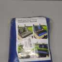 Golf Cart Seat Covers Fit for Club Car Precedent Club Car Tempo Yamaha G29 Front Seat Covers Stretchy Breathable Washable Regular Cushions Cover No Nails Required Easy to Install Black & Blue