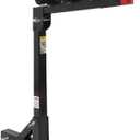 MaxxHaul Hitch Mount 4 Bike Rack 150 lb Capacity HeavyDuty Swing Down Design Fits Cars Trucks SUVs and Minivans with Safety Reflector Easy Install 