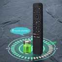 Voice Remote Replacement for Sony Smart TV Control:Comptible for 2019-2025 Sony Bravia OLED LED 4K 8K UHD,for Android Google TV with Shortcuts YouTube and Disney+ etc.