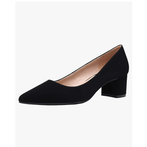 Women’s Chunky Low Block Heels Closed Toe Dress Pumps Shoes, Size 10