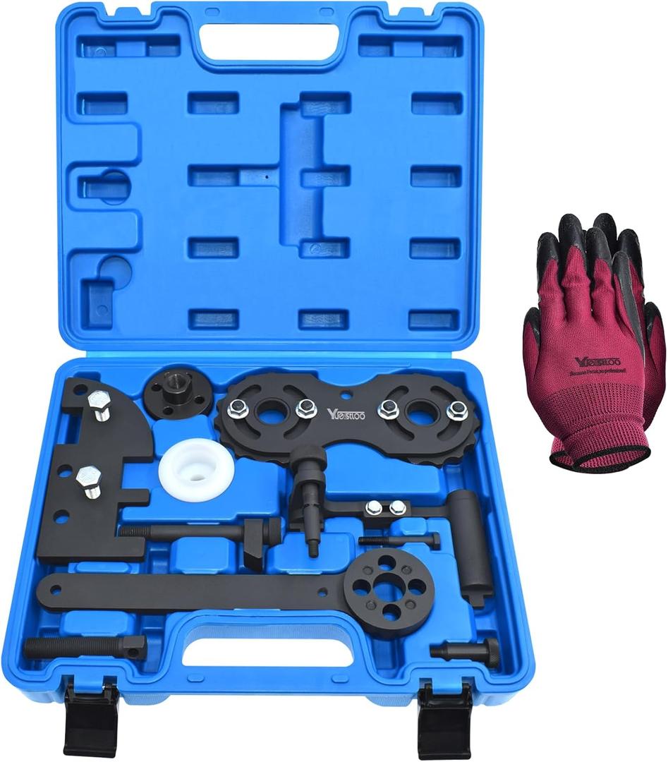 Camshaft Alignment Tool Kit, Timing Tool Kit Compatible with New Volvo 2.0T S60 S80 V60 V70 XC60 XC70 XC80 with B4204/B4154 Engine, Camshaft Chain Timing Tool 9997490 9997493 9997495 9997497