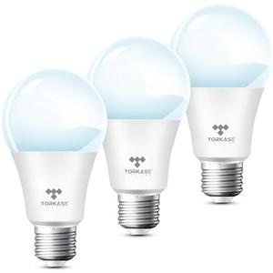 Dusk to Dawn Light Bulbs Outdoor, 13W(100W Equivalent), 6000K Daylight, Automatic On/Off Outdoor Security Light, Sensor A19 E26 Bulbs Photocell for Wall lamp Porch Garage Yard, Christmas Gifts, 2 Pack