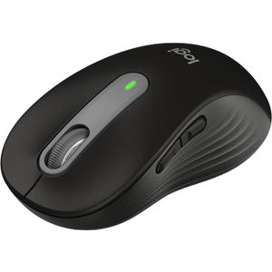 Logitech Wireless Mouse Signature M650 L Full Size - Large Hands, 2-Year Battery, Silent Clicks, Customizable Buttons, Bluetooth, PC/Mac/Chromebook - Black, Right-Handed, Large