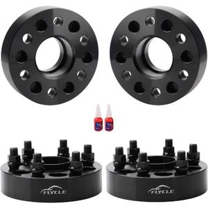 FLYCLE 1.5'' 6x120 Wheel Spacers for Chevy Colorado 2015-2023, Canyon 2015-2022, 6x120mm Hubcentric Wheel Spacer with 14x1.5 Studs & 66.9mm Hub Bore for Gmc Acadia Traverse Blazer XT5 XT6