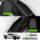 4 Door Handle Storage Box for Cybertruck Accessories, Compatible with Tesla Cybertruck 2025 2024, Inner Front&Rear Door Handle Storage Organizer, Interior Grab Tray Pocket ABS Plastic, 4 PCS