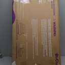 AirClub Bassinet Bedside Sleeper, Baby Crib for Newborn, Baby Bassinets Bedside Sleeper with 4 Auto-Lock & Adjustable Height, Breathable Mesh & Mattress, Bedside Bassinet (Beige)