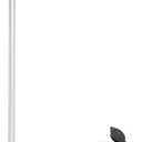 Obcursco Boat Stern Lights, Telescoping Pole 27"-48" LED Anchor Light with Base, 12V Adjustable 3NM 360 Navigation Lighting for Pontoon, Yacht, Bass, and Fishing Boats (27"-48", Silver)