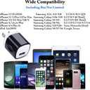 Wall Adapter 10 Pack,UorMe 1A 5V Single Port Charger Power USB Plug Charging Cube Block Box Compatible iPhone 14 13 12 SE 11, Galaxy S23 Ultra S22 S21 FE S10e S9 A13 A03s A71 A51 Note20 Google 8A 7A
