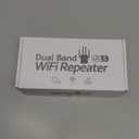 12880 Sq.Ft Range WiFi Extender Signal Booster Dual Band 5GHz/2.4GHz, 105-Device Compatibility, Simple Installation, WiFi Extender