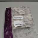 jinchan Linen Blend Curtain Floral Curtains for Living Room 84 Inch Length Farmhouse Curtain Rod Pocket Back Tab Black Printed Peony Flower Patterned Drapes Bedroom Window Curtains Set 2 Panels