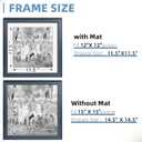 15x15 Frame, Vintage Classic Style Picture Frame