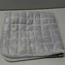 MDSASFD Velvet Couch Cover, Washable Sectional Sofa Cover, Anti Slip Sofa Slipcover for 3 Cushion Couch Sofa L Shaped Armrest Backrest, Furniture Protector Covers for Pets Kids(Light Grey, Only 1 PCS) 28x28 in