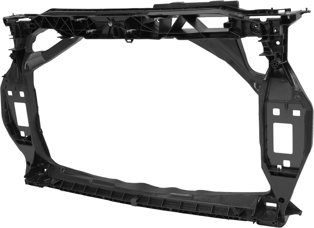 ALMULOO Radiator Support Compatible with 2015 2016 2017 2018 Audi Q3 Quattro Replacement for AU1225135 8U0805594F Black Plastic(PP)