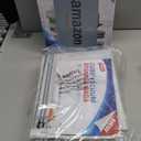 TAILI Vacuum Storage Bags 4 Pack, Extra Large Cube (40x28x18x18 Inch), Supe Jumbo Vacuum Seal Bags for Bedding Comforter, Blanket, Closet Space Saving, Cream