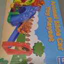 BAYSING Toys for Toddler 1, 2, 3 Year Old Boy and Girl, Zoo Animal Slide Playset with 4 Animal Cars, Open-Ended Interactive Toy for Cultivate Imagination, Gifts for 12-18+ Months Kids