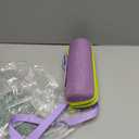 Case Compatible with Ultimate Ears Boom 4 3 Floating Speaker, Travel Carrying Storage Holder for JBL Flip 5 6 7 Bluetooth Speaker, USB Cable and Adapter (Box Only)-Lilac