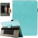 Universal 10 Inch Tablet Case, Universal 10.1 Inch Tablet Case, Viclowlpfe Protective Folio Stand Android Case for 9.6-11 Inch Tablet with Hand Strap and Cards Slots, Mint 