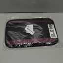 NBTEPEM Bling Car Center Console Cover, Leather Car Arm Rest Cover Cushion with 2 Storage Bags, Universal Automotive Armrest Protector Storage Box, Bling Accessories Interior for Most Vehicles (Pink)