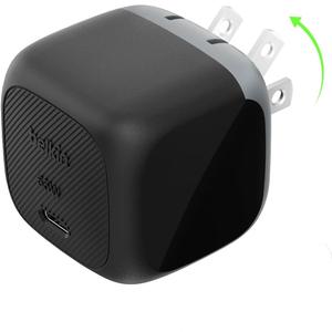 Belkin USB C Charger Block 65W, Super Fast Charging Block, Type C Wall Charger - Apple iPhone 17, Air, Pro, Galaxy S26, Google Pixel 10, MacBook, AirPods, Chromebook, Nintendo Switch 2 & More - Black