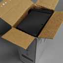 ARCHITECTURAL MAILBOXES Townhouse Galvanized Steel, Wall-Mount Mailbox, Black Small