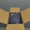 GoSports Coast Modern Outdoor Lounge Chair Pillow with Strap - Waterproof Headrest Pillow for Pool Lounger & Patio Chaise Cushions (One Size, Navy)