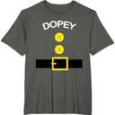 Funny Dopey Group Costume T Shirt Gift Novelty, M