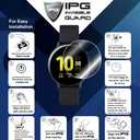 IPG for Amazfit GTR 4 Smart Watch Screen Protector (2 Units) Invisible Ultra HD Clear Film Anti Scratch Guard-Smooth/Self-Healing/Bubble -Free for GTR 4