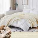 100% Cotton Muslin Blanket with Ruffled Edges Soft Pleated Crinkle Bedspread for Twin & Queen Size Bed Quilt Breathable Lightweight Stylish Cotton Throw Decorative Home Gift
