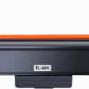TL48X TL-48X Black Toner Cartridge 1-Pack TL48 TL48X TL-48 TL-48X Toner Cartridge Replacement for Pantum M29DW M15DW L2710FDW L2300DW L2350DW Series Printer(1-Pack)