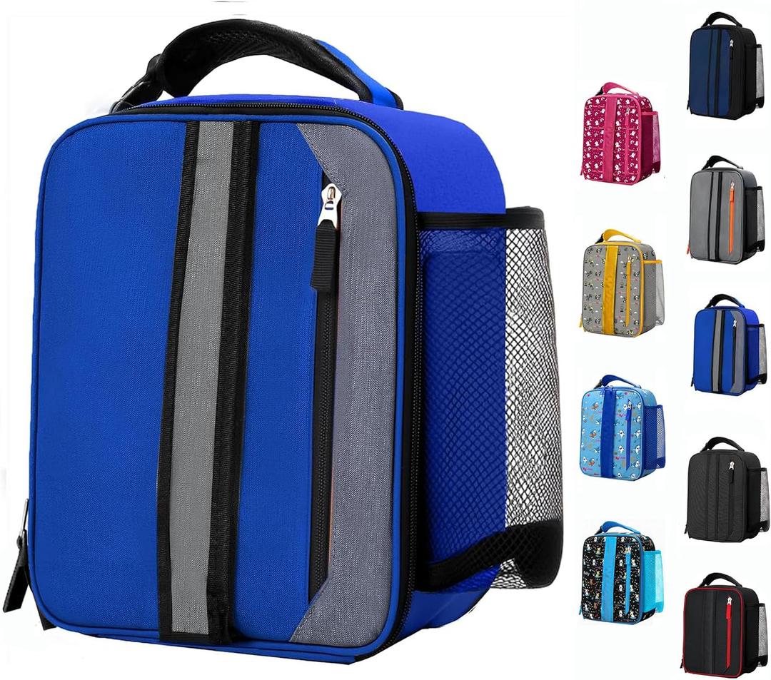 Lunch Box Insulated Lunch bag for Men Women Kids Boys Teen Youth Adult Portable Lightweight Small Lunchbox for Work Office school Picnic