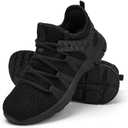 INZCOU Running Shoes Lightweight Tennis Shoes Non Slip Gym Workout Shoes Breathable Mesh Walking Sneakers, Size 39